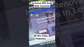 Technical SEO Audit With Checklist 😍
