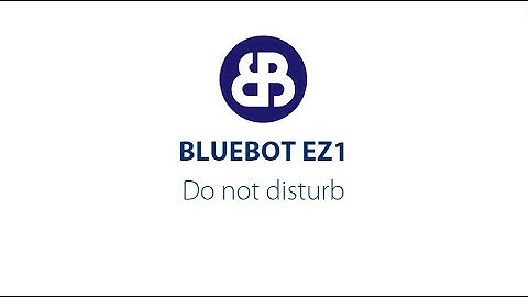 Bluebot app - set-up do not disturb mode for the Bluebot EZ1