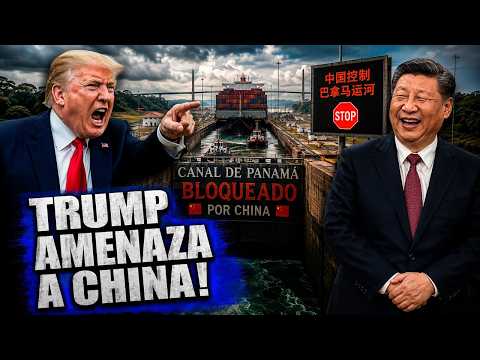 TRUMP THREATENS CHINA! HE WANTS THE PANAMA CANAL. HE'S HAD ENOUGH