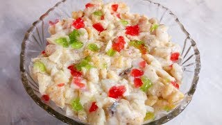 Creamy Fruit Chaat | فروٹ چاٹ Ramzan Recipe | iftar main banaye yeh waali Chaat | Ramadan Special screenshot 2