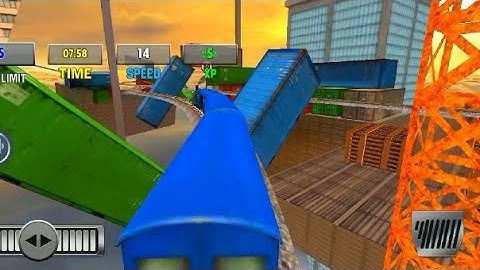 Impossible Train Sim - Level 1 Fail Because Crazy Funny Bug Using Tinyman Flight Train gameplay#1