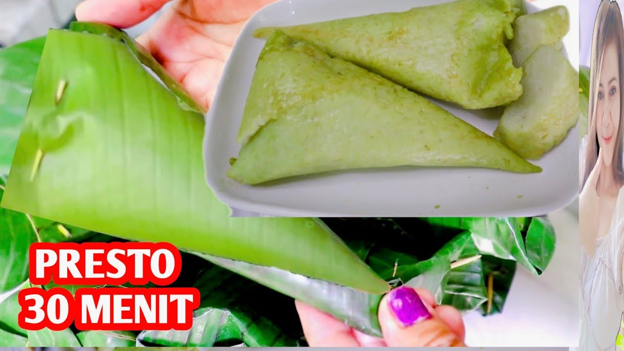 CARA. MEMBUAT. LONTONG.‼️DAUN PISANG SEGITIGA 👍😋 ENDANG MENGGE