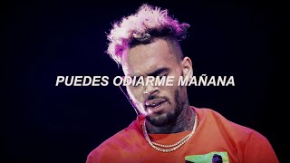 Chris Brown - Hate Me Tomorrow Sub Español