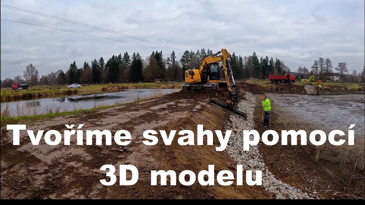 Žádné provázky, žádné spreje! Tvořím svahy jen podle 3D modelu