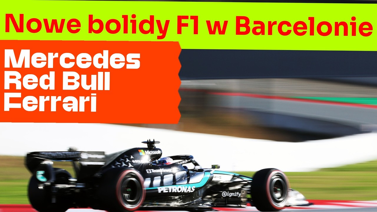 Kierowcy o nowych silnikach Formuły 1, czyli Testy w Barcelonie. Mocne: Mercedes, Rad Bull i Ferrari