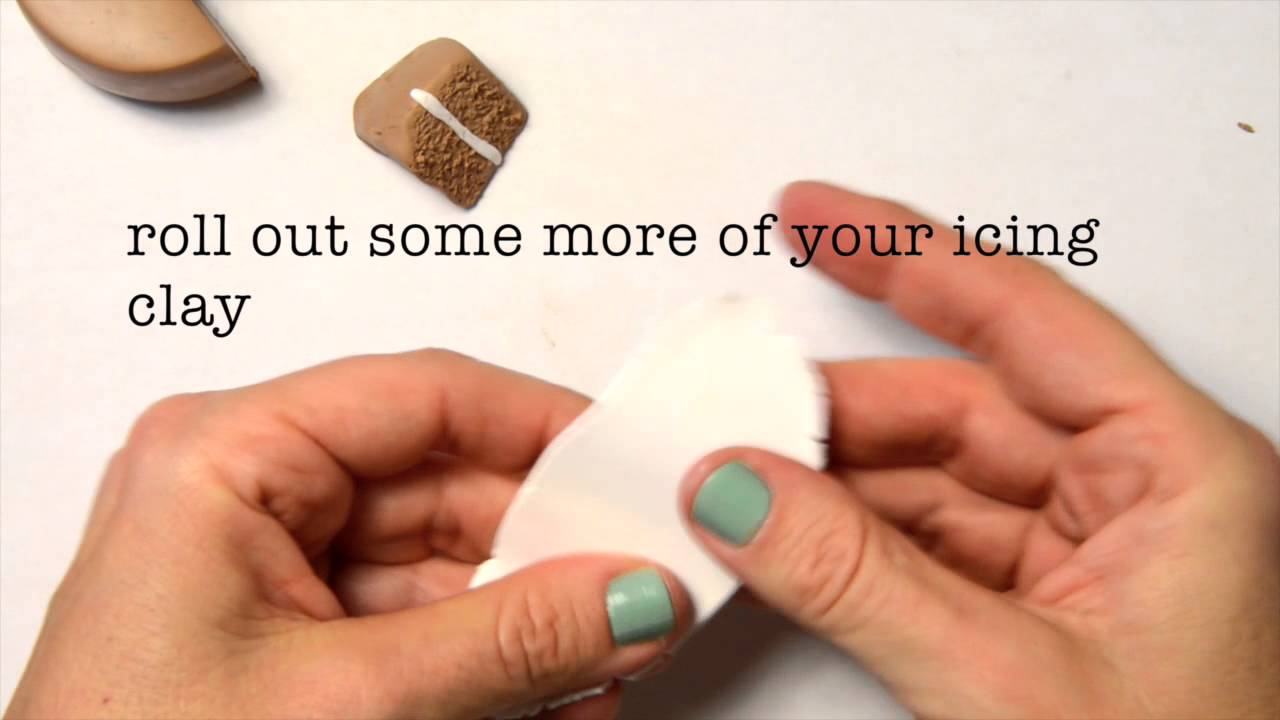 How to Make a Miniature Cake Slice from Polymer Clay! - YouTube