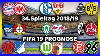 34.Spieltag - Die große Konferenz (Alle 9 Spiele) - Bundesliga Prognose I FIFA 19 [FULL HD]