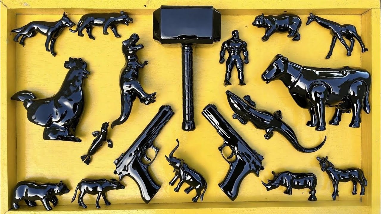 Membersihkan Hewan Sapi, Bebek, Angsa, Ayam, Gajah, Singa, Rusa, Kucing, Beruang, Paus, Buaya, ular.