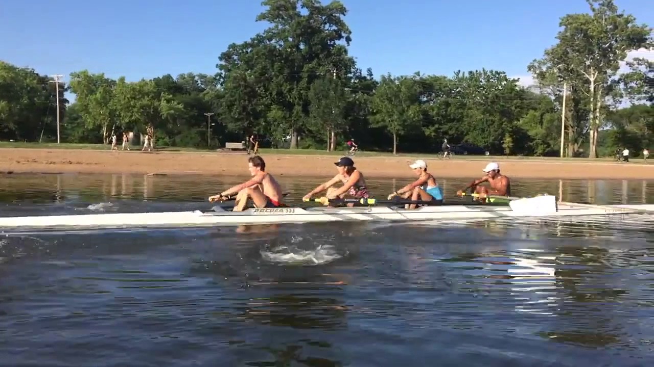 St. Louis Rowing Club Varsity 4+ U.S. Rowing Youth Nationals 2017 - YouTube
