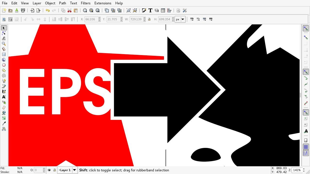 how to convert a file to vector format