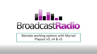 Myriad Playout - Remote Options Overview screenshot 4