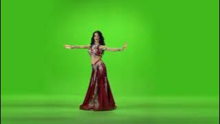 Green Screen Belly Dance Stock Video | Royalty Free Stock Video