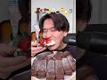 チョコアイスアレンジしたらチョコアイスの味がしました🍫🍨#モッパン #チョコレート #飯テロ #大食い #アイス　#スイーツ　#asmr