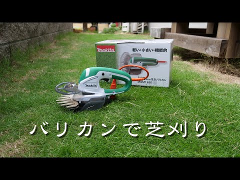 Effortless Lawn Mowing with a Grass Shear (Makita MUM1601) - YouTube