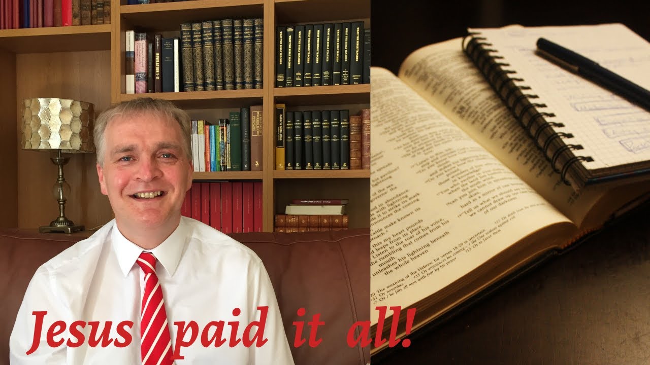 Jesus paid it all