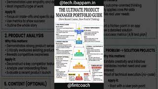 What is a portfolio? #aipm #productmanagement #fintcoach