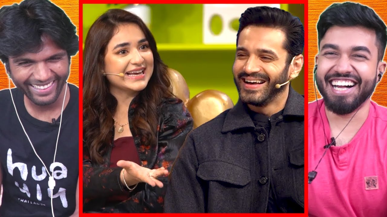 Reacting to Yumna Zaidi & Wahaj Ali on The Talk Talk Show (Part-1)