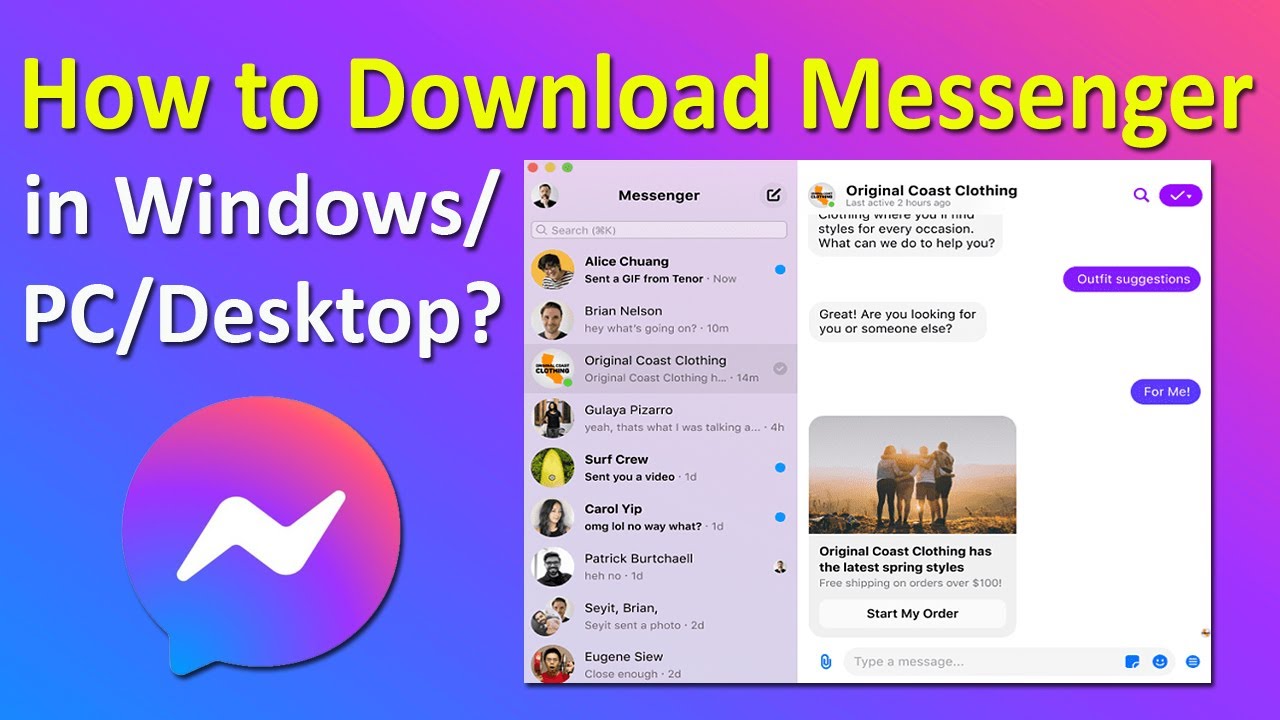 How To Download Messenger In Laptop Without Microsoft Store Facebook How To Download Messenger In Laptop Without Microsoft Store Facebook
