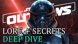 Star Wars Outlaws DEEP DIVE ANALYSIS! Lore, Secrets, Easter Eggs, and Much More!