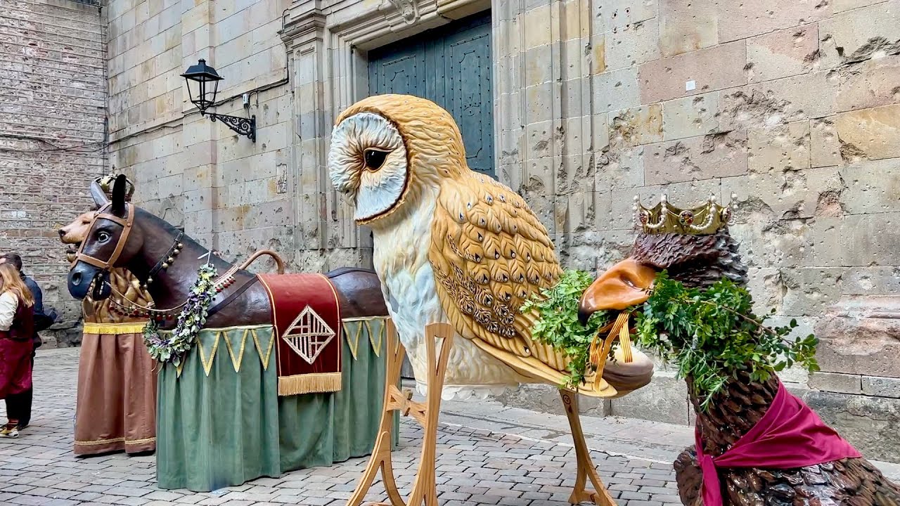 BESTIESES REBUDA - Els CONVIDATS del LLEÓ i la MULASSA de BARCELONA (Festes Sant Josep Oriol 2025)