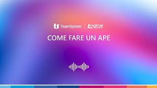 How to create an APE with TERMOLOG screenshot 1