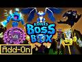KIPPER'S BOSS BOX ADDON Adds The Ultimate Companion &amp; Boss Battles to Minecraft bedrock