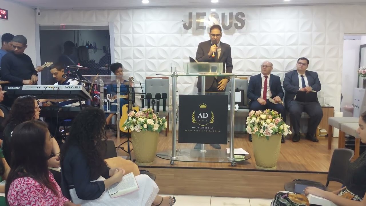 AD.AVR | Hebreus 1 PALAVRA DO SENHOR 📍 Rua Clementine Brenne, 626 - SP