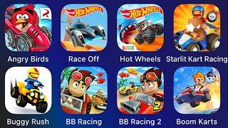 Beach Buggy Racing 2,Hot Wheels Race Off,Boom Karts,Buggy Rush,Angry Birds Go,Hot Wheels Unlimited screenshot 4