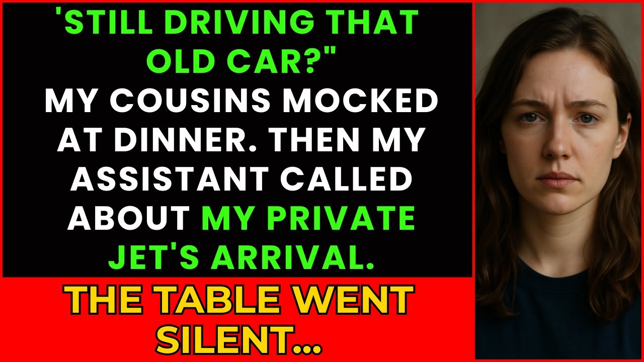 At The Family Dinner, They Called Me Poor—Then My Assistant Called