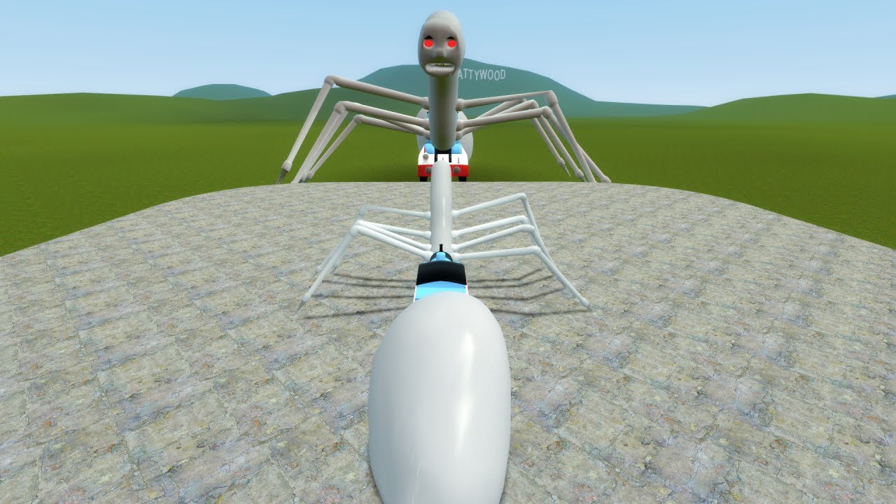 PLAYING AS CURSED THOMAS THE TANK ENGINE!! Garry's Mod Sandbox [Becoming Thomas The Train]