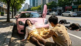 美女總裁車內舊疾突發，混混圍車砸窗，窮小子路過一針救命，再反手將數十混混全放倒，女主醒後倒貼求嫁！ screenshot 5