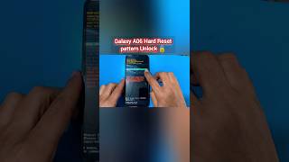Galaxy A06 Hard Reset | Pattern Unlock 🔓| Password Remove | Factory Reset | #shorts #trending