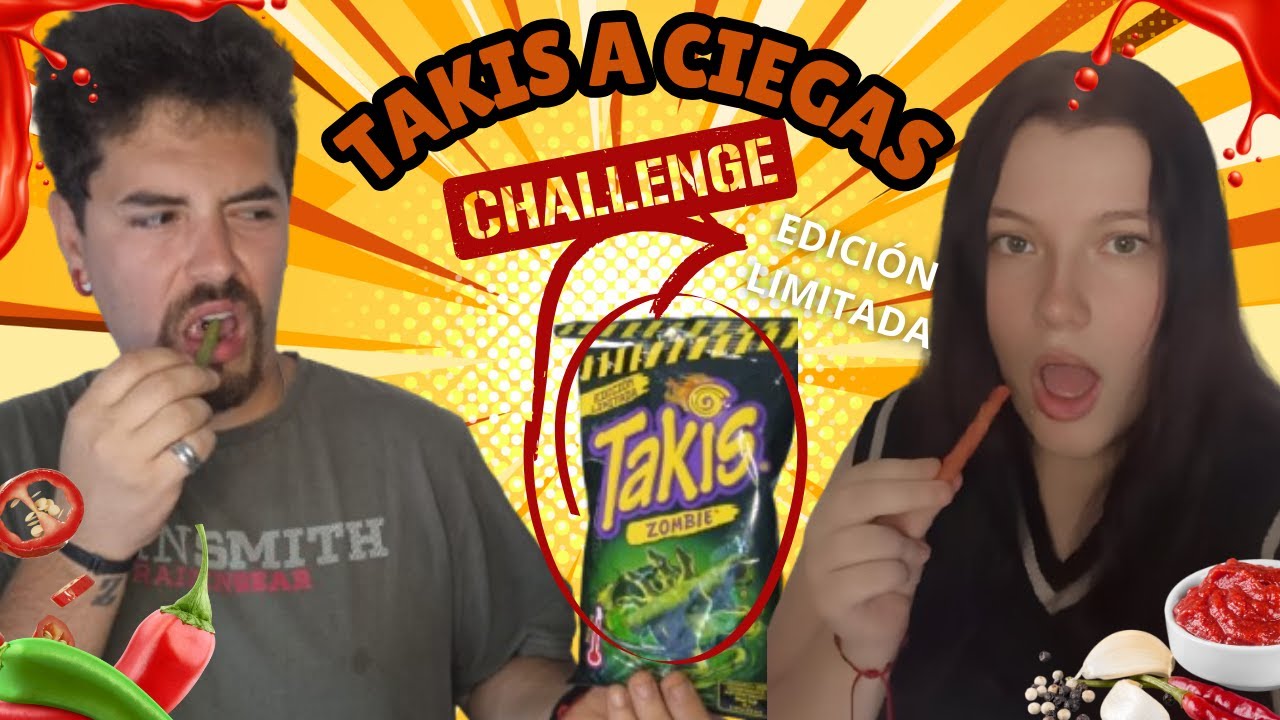¡PROBANDO TODOS LOS TAKIS NUEVOS y bebidas EXTREMAS! (RETO A CIEGAS) 🔥👀  Takis Challenge