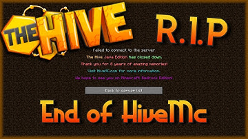Last Day on the HiveMC Server | R.I.P (2013-2021)