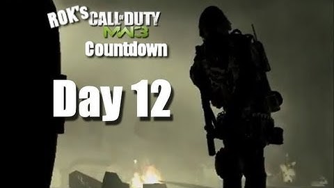 Countdown To MW3 Day - 12 - Camos & Customization  (Black Ops)