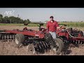 Case IH True-Tandem™ 335VT Vertical Tillage Tool With AFS Soil Command™ Stabilizer Wheel Control