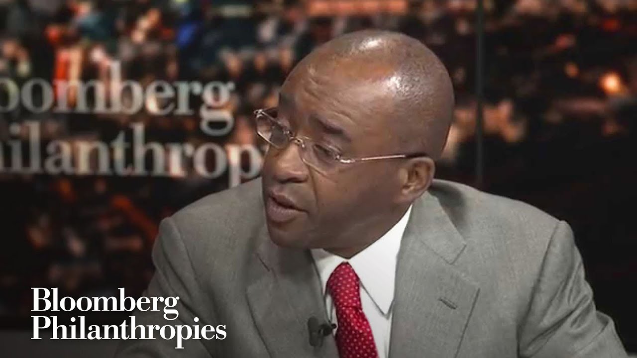 Strive Masiyiwa and Isis Nyong’o Madison | U.S.-Africa Business Forum | Bloomberg Philanthropies