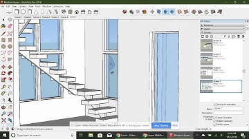 SketchUp Look around and walk tools