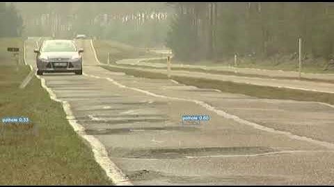 Potholes detection using Yolo v7
