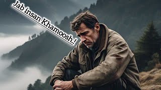 Jab Insan Bilkul Khamosh Ho Jaimotivation Linessk Writes 09