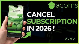 How To Cancel Acorns Subscription 2026 !