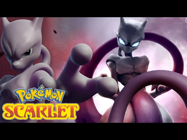 Pokemon Scarlet and Violet Mewtwo