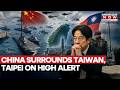 China Launches Major Taiwan War Drill: 24 PLA Aircraft Cross Median Line Amid Tensions | WATCH
