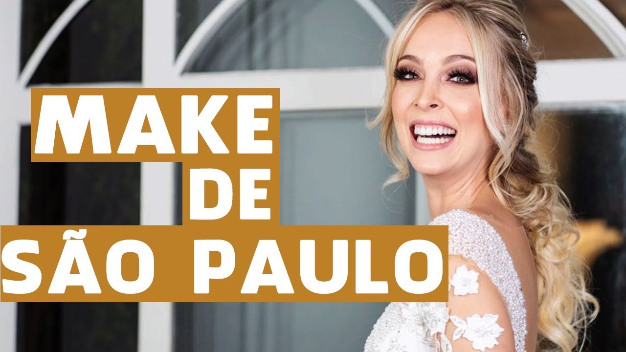 TUTORIAL DE MAKE DE NOIVA SÃO PAULO - TATA ESTANIECKI