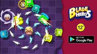 Blade Heros mobile game screen screenshot 2