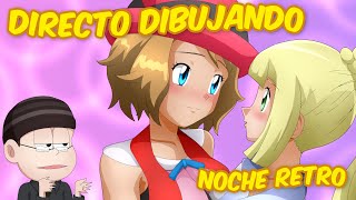 Zel-Sama Dibujando en directo de trasnoche