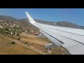 Transavia 737-800 Beautiful departure out of Samos!