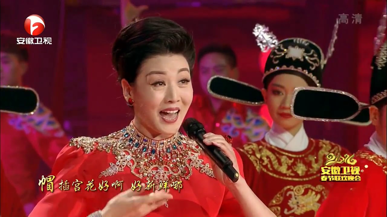 黄梅戏《谁料皇榜中状元》韩再芬唱的真好听 听醉了【2016安徽春晚】