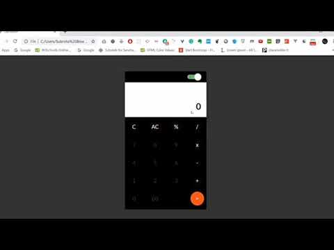 Calculator || Html, CSS, JavaScript ||