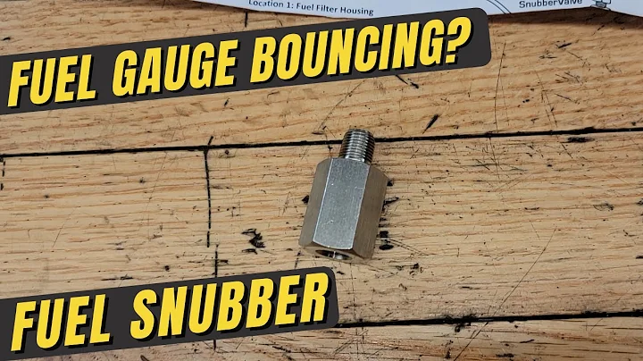 Glowshift Fuel Pressure Snubber Valve | 1st Gen Cummins